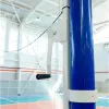 Волейбольные стойки универсальные со стаканами и механизмом натяжения троса ZAVODSPORTA за 41&nbsp;400 ₽ купить в Хабаровске